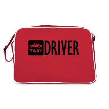 TAXI Driver - Retro Bag - red/white - Back