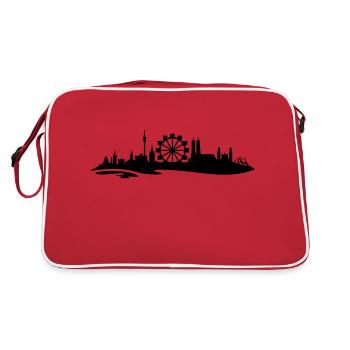 Munich ferris horizon roue 3 - Sac Retro - rouge/blanc - Dos