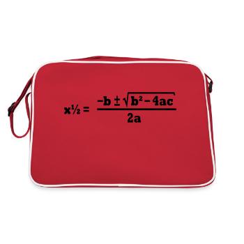 formule quadratique - Sac Retro - rouge/blanc - Dos