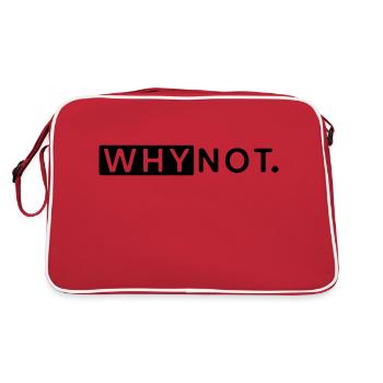 why not - Retro Bag - red/white - Back