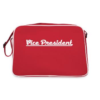 Vice President - Retro Bag - red/white - Back