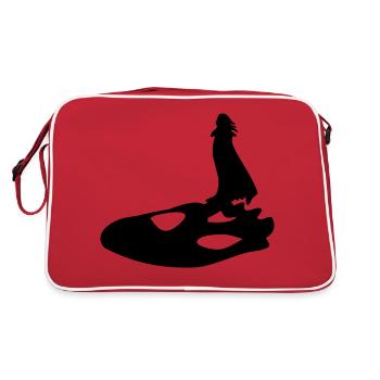 albator - Sac Retro - rouge/blanc - Dos