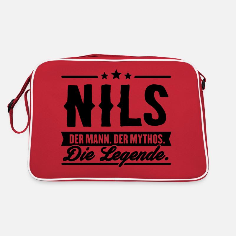 Mann Mythos Legende Nils Retro Tasche