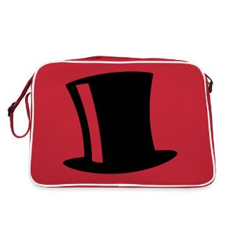 Top Hat - Retro Bag - red/white - Back