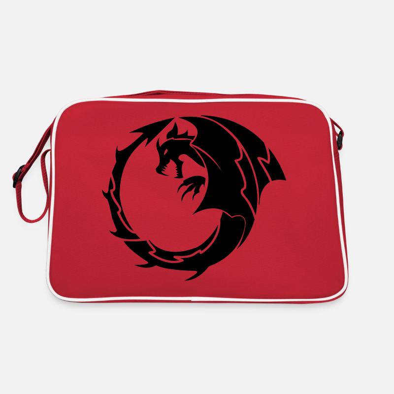 dragon_001 Retro Tasche