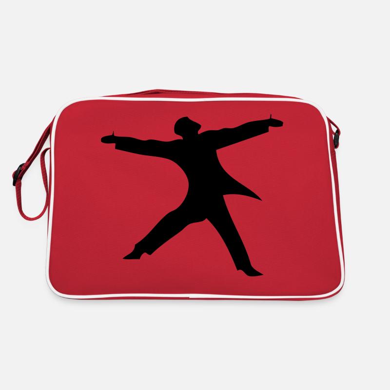 Tanzender Mann Retro Tasche