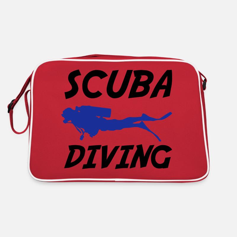 Scuba Diving Retro Bag