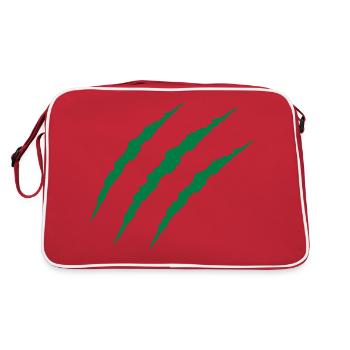 griffe - Sac Retro - rouge/blanc - Dos