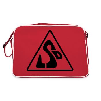 LSD Snake__V004 - Sac Retro - rouge/blanc - Dos