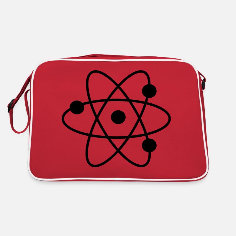 science - Retro Tasche - Rot/Weiß