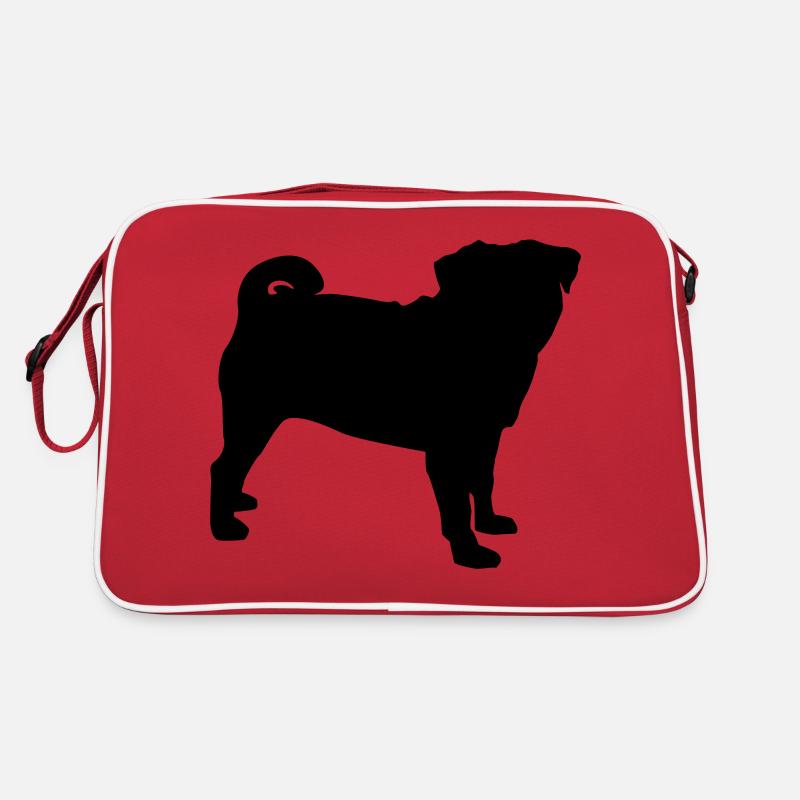 Mops Retro Tasche