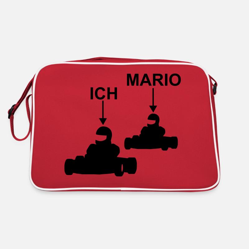 Je vais kart mario Sac Retro