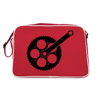 bike_einzelteil02 - Retro Bag - red/white - Back