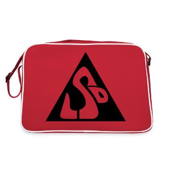 LSD Snake__V002 - Sac Retro - rouge/blanc - Dos