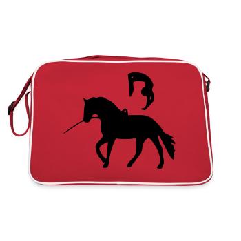 Voltigeur flic flac - Sac Retro - rouge/blanc - Dos