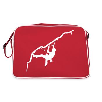 escalade sur glace mixte - Sac Retro - rouge/blanc - Dos