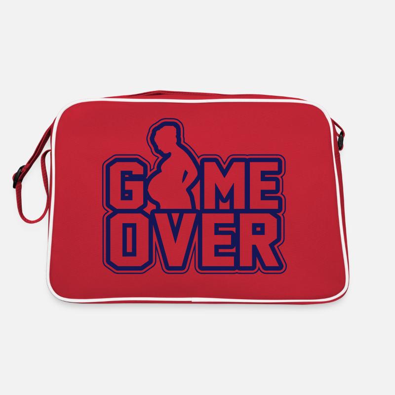 Schwanger- Game Over Retro Tasche
