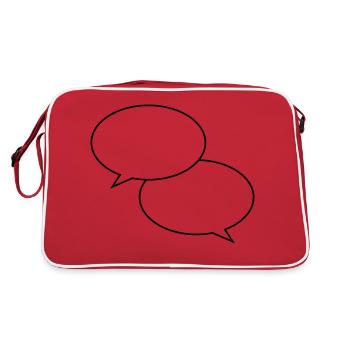 Ballons - Sac Retro - rouge/blanc - Dos
