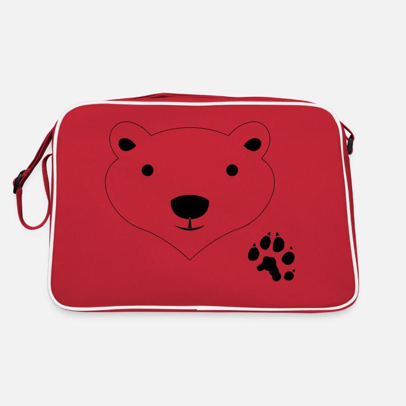 Polar Bear Retro Tasche