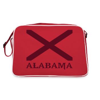 Alabama - Retro Bag - red/white - Back