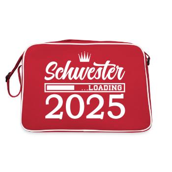 Sister 2025 Loading - Retro Bag - red/white - Back
