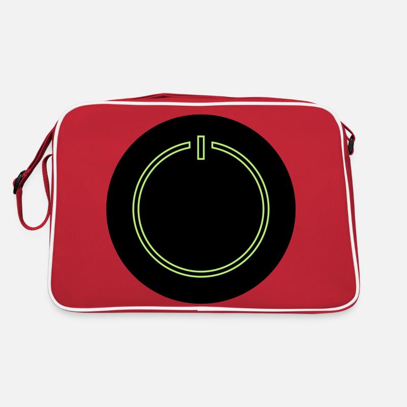 Bouton d’alimentation Sac Retro