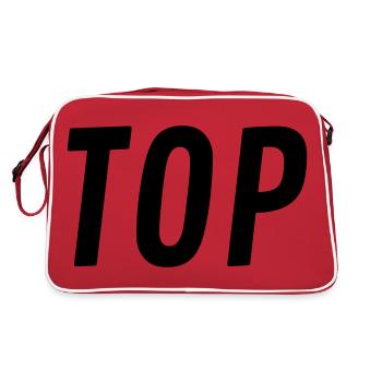 TOP Gift - Retro Bag - red/white - Back