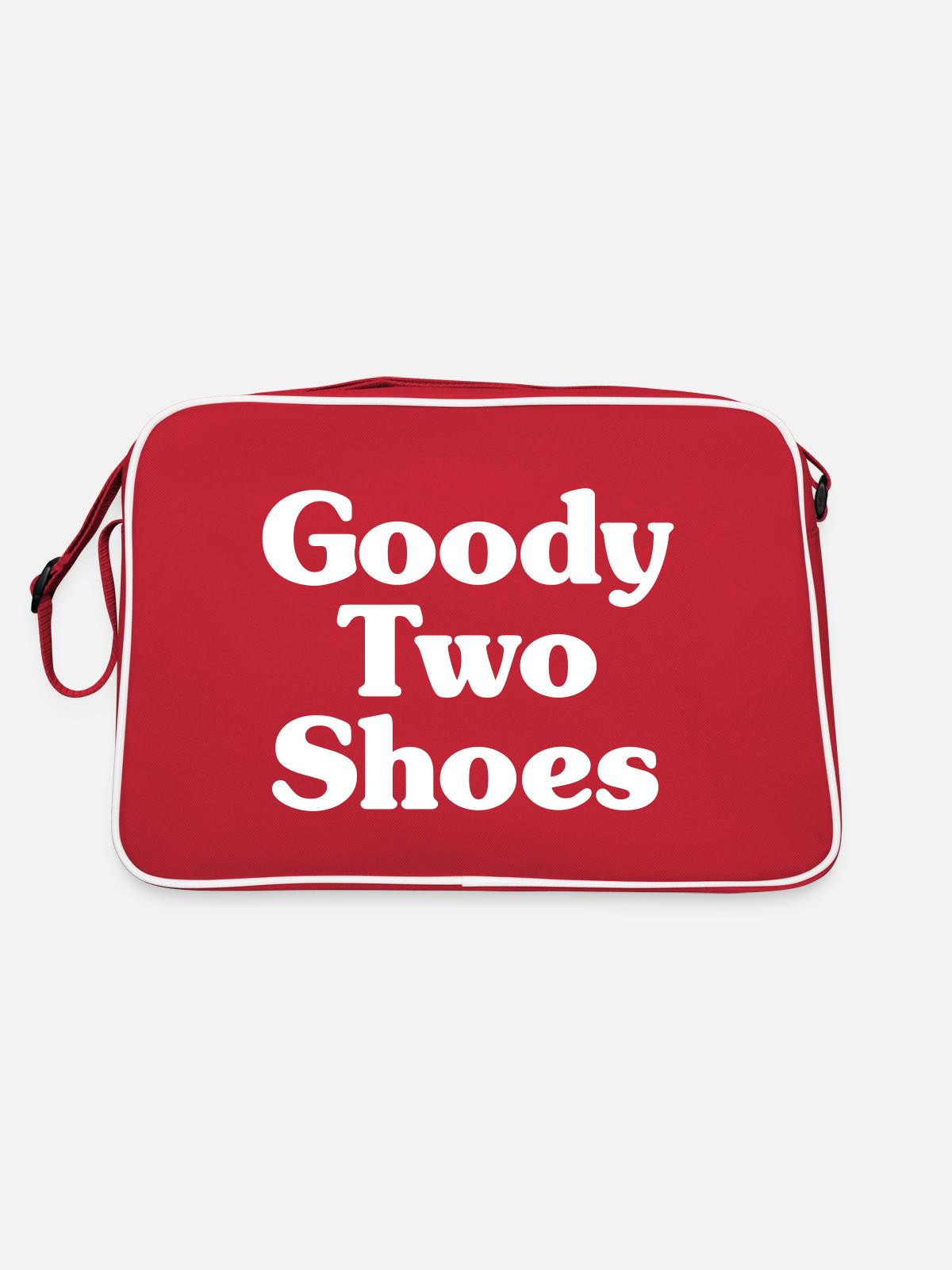 Goody Two Shoes - Retro Bag - red/white - Back