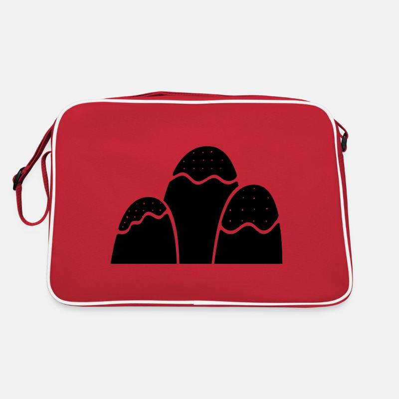 Berge Berg Gebirge Mountain 17 Zeichenfläche 18 Retro Tasche