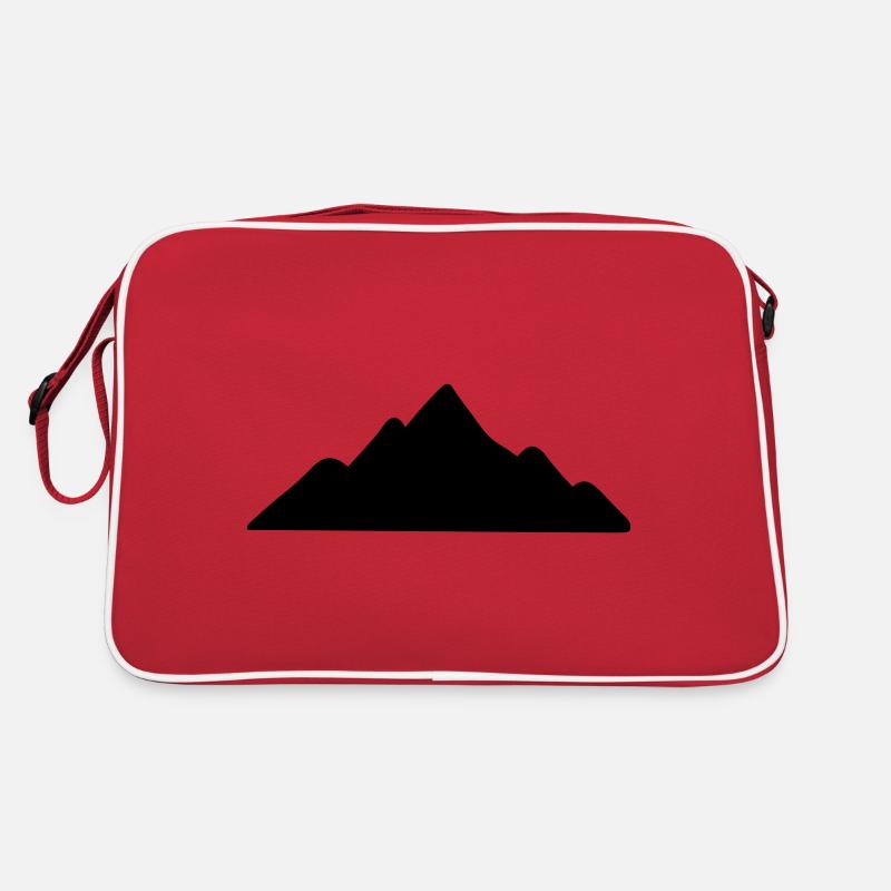 Berge Berg Gebirge 05 Retro Tasche