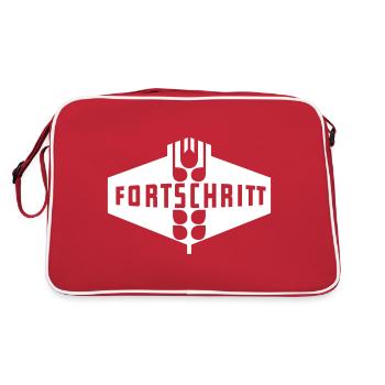 Progrès GDR (monochrome) - Sac Retro - rouge/blanc - Dos