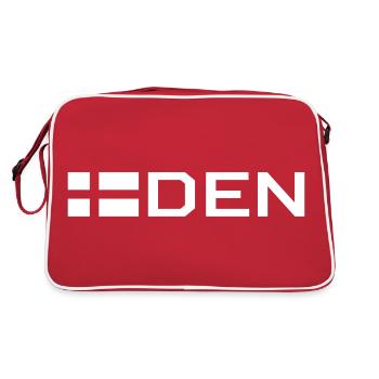 Drapeau danois - Sac Retro - rouge/blanc - Dos