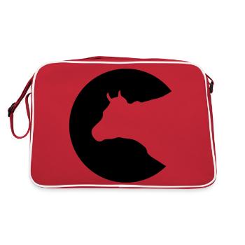 Vache - Sac Retro - rouge/blanc - Dos