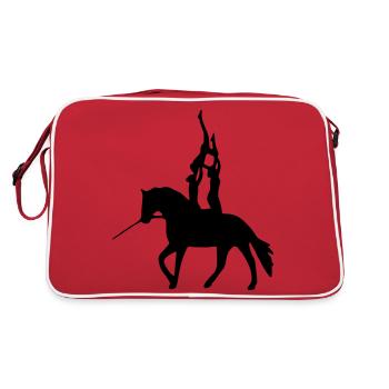 Voltige - Sac Retro - rouge/blanc - Dos