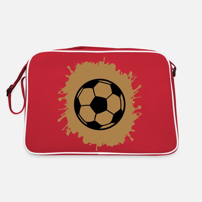 Calcio splatter Borsa retrò