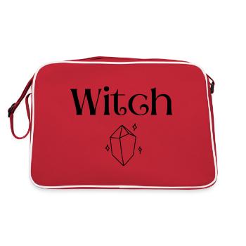 Witch - Retro Bag - red/white - Back