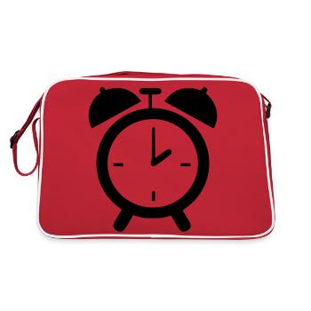 réveille - Sac Retro - rouge/blanc - Dos