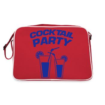 Cocktail - Sac Retro - rouge/blanc - Dos