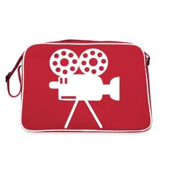 Film d’icône d’appareil photo - Sac Retro - rouge/blanc - Dos