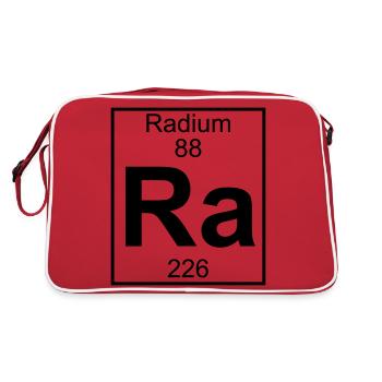 Radium (Ra) (element 88) - Retro Bag - red/white - Back