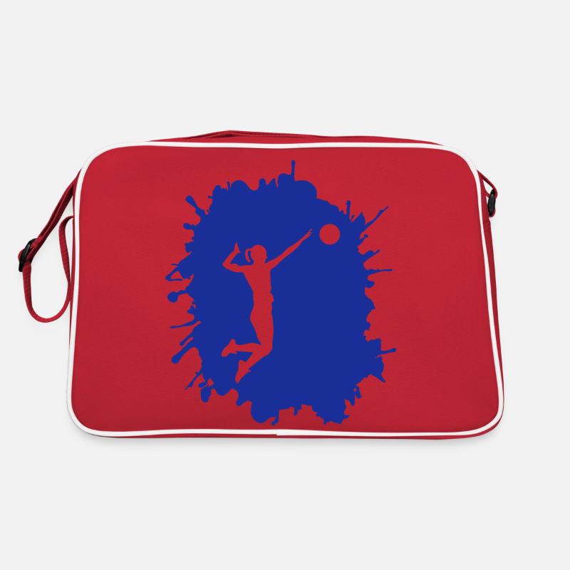 Blobs de handball pour femmes Sac Retro