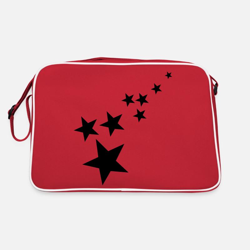 Sterne Retro Tasche
