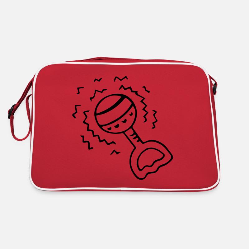 Bébé hochet naissance de bébé Sac Retro
