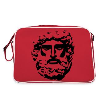 Antique - Sac Retro - rouge/blanc - Dos