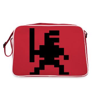 NinPix Fighter - Retro Bag - red/white - Back