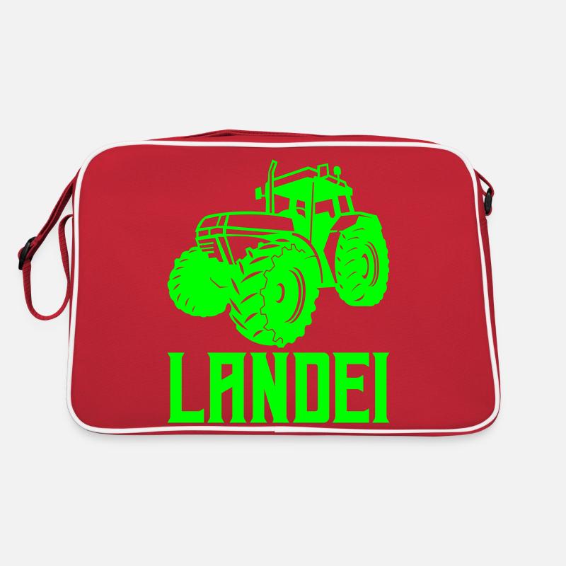 traktor landei 1 Retro Tasche