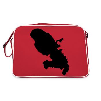 martinique - Sac Retro - rouge/blanc - Dos