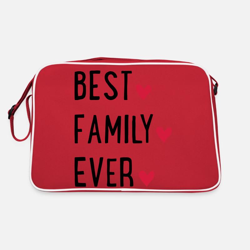 Meilleure famille Sac Retro