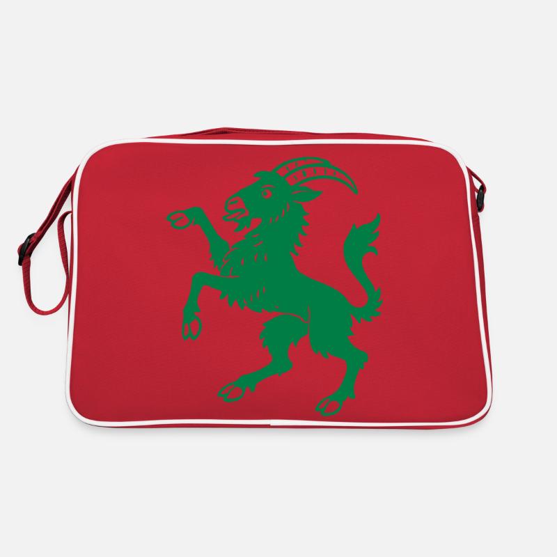 Hälsinge Ziege Retro Tasche