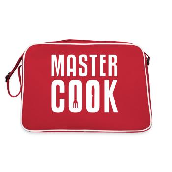 Master chef - Retro Bag - red/white - Back